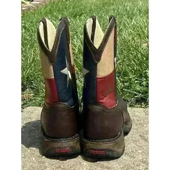 Durango American Flag Patriotic Western Boots Big Kids Size US 5.5 - Picture 5 of 16